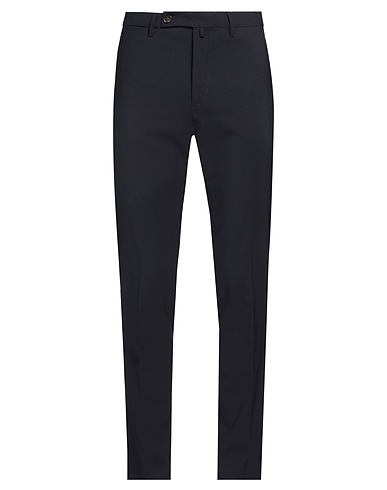 LUIGI BORRELLI NAPOLI Casual trouser Midnight blue 98% Wool, 2% Elastane