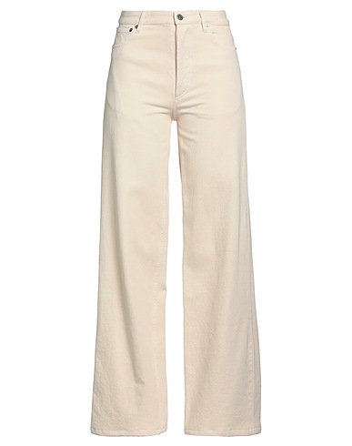A.P.C. Denim trousers Ivory 100% Cotton