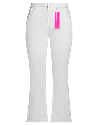 ICON DENIM Bootcut Jeans White 90% Cotton, 8% Polyester, 2% Elastane