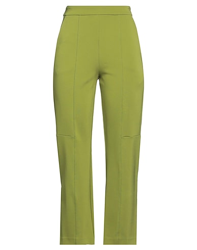 MAX MARA Casual trouser LEISURE Green 73% Viscose, 22% Polyamide, 5% Elastane