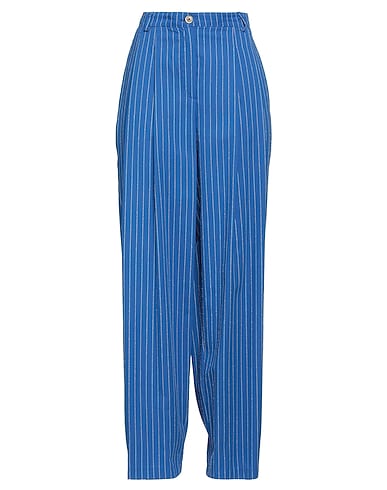 HAVEONE Casual trouser Blue 83% Viscose, 11% Polyester, 4% Cotton, 2% Polyamide
