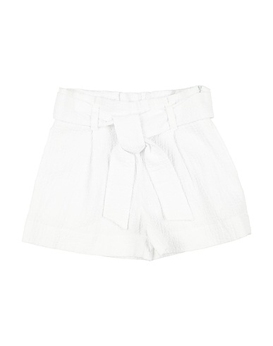 LALALÙ Shorts & Bermuda White 100% Cotton