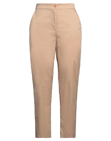 ANGELA DAVIS Casual trouser Sand 66% Cotton, 31% Polyamide, 3% Elastane