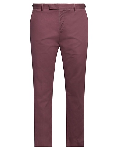 PT Torino Pantalone Prugna 98% Lana Vergine, 2% Elastan