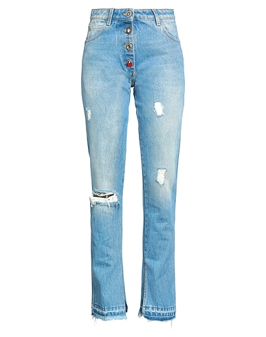ERMANNO DI ERMANNO SCERVINO Bootcut Jeans Blue 100% Cotton