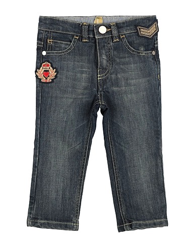 HARMONT & BLAINE Denim trousers Blue 98% Cotton, 2% Elastane