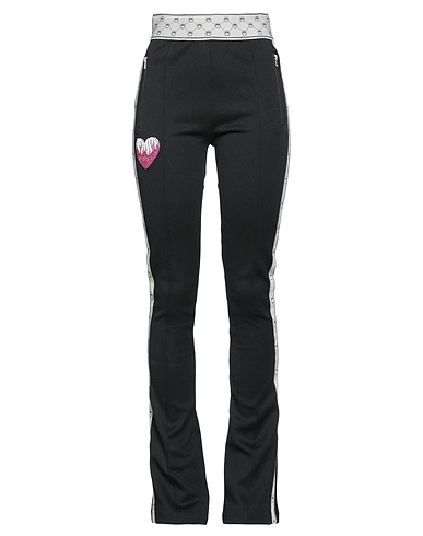 PINKO Casual trouser Black 59% Polyester, 41% Cotton, Rubber
