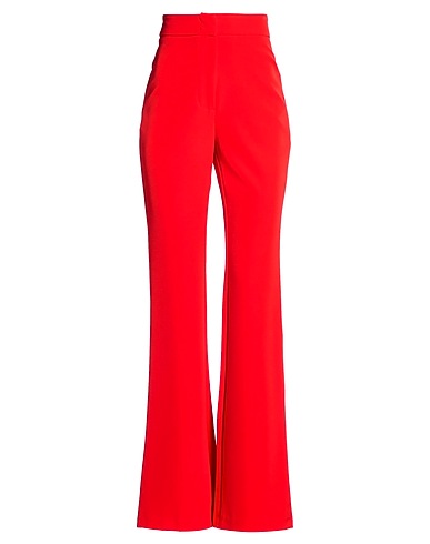 SILENCE LIMITED Flared pant ROSSO 95% PES, 5% Elastane