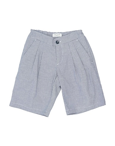 PAOLO PECORA Shorts & Bermuda Midnight blue 97% Cotton, 3% Elastane