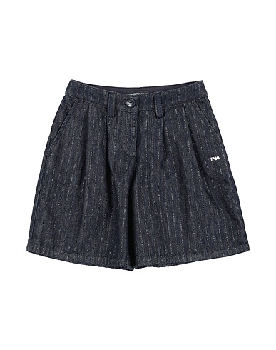 EMPORIO ARMANI Denim shorts Blue 100% Cotton