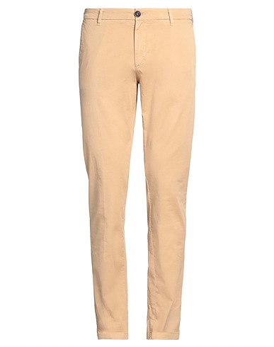 CLARK Casual pants Sand 97% Cotton, 3% Elastane