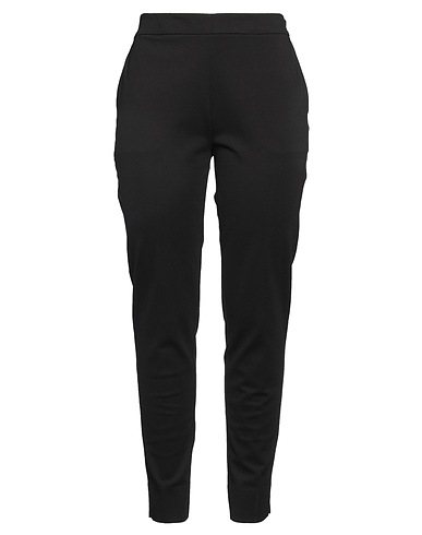 TWINSET Casual trouser Black 68% Viscose, 27% Polyamide, 5% Elastane