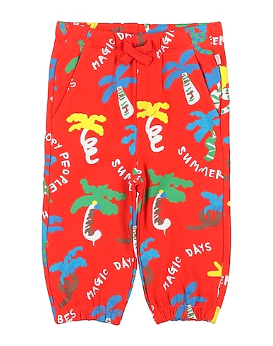 STELLA McCARTNEY KIDS Casual trouser Tomato red 100% Cotton