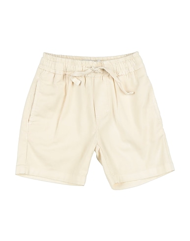 MANUEL RITZ Shorts & Bermudas BEIGE 97% Baumwolle, 3% Elastan