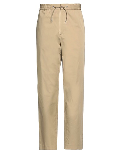MONCLER Pantalon 100% Coton, Cuir