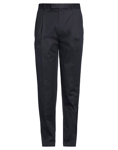 ZEGNA Casual pants Midnight blue 96% Cotton, 4% Elastane