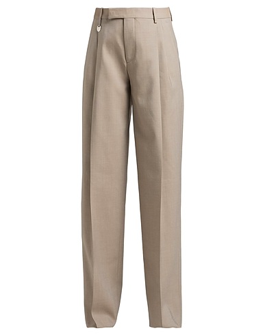 BURBERRY Casual trouser Khaki 100% Virgin Wool