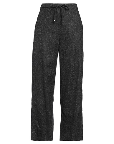 'S MAX MARA Pantalone Antracite 66% Lana Vergine, 20% Poliammide, 13% Seta, 1% Elastan