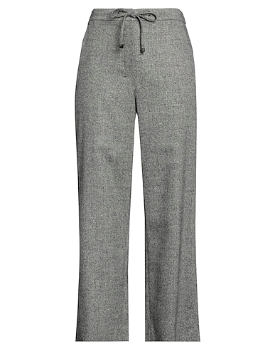 'S MAX MARA Pantalon Gris 66% Laine vierge, 20% Polyamide, 13% Soie, 1% Élasthanne