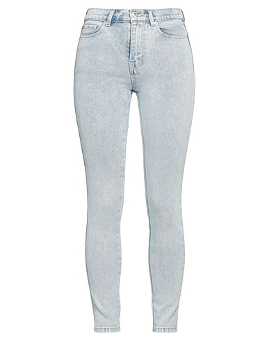 ACTITUDE by TWINSET Denim trousers Blue 90% Cotton, 9% Viscose, 1% Polyester