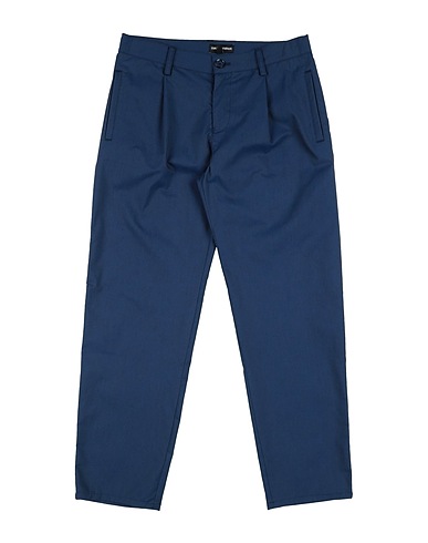 EMPORIO ARMANI Casual pants Navy 68% Cotton, 28% Polyester, 4% Elastane