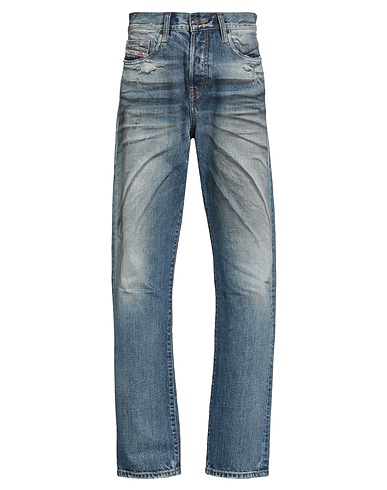 DIESEL Pantaloni jeans Blu 74% Cotone, 26% Canapa