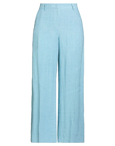 WEEKEND MAX MARA Casual pants Light blue 100% Linen