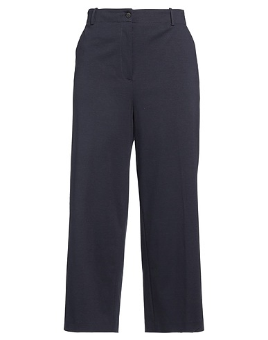 FABIANA FILIPPI Casual pants Midnight blue 57% Cotton, 39% Polyamide, 4% Elastane