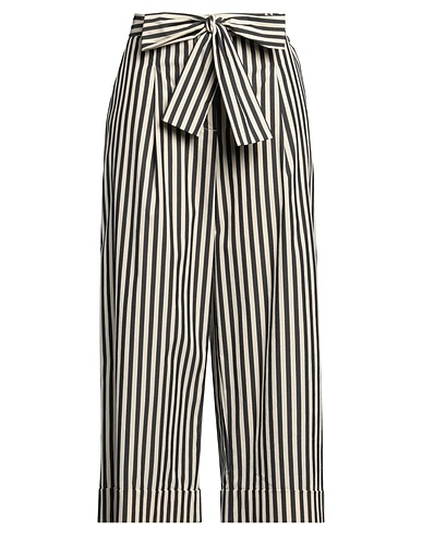 ACTITUDE by TWINSET Casual trouser Navy blue 71% Cotton, 26% Polyamide, 3% Elastane