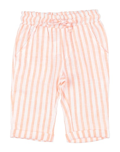 U+É Pantalone Arancione 100% Lino