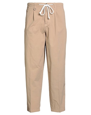 PAOLO PECORA Pantalone Beige 97% Cotone, 3% Elastan