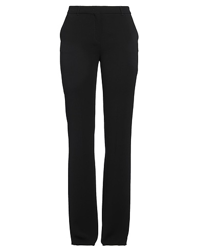 MAX MARA STUDIO Casual trouser Black 71% Triacetate, 29% Polyester