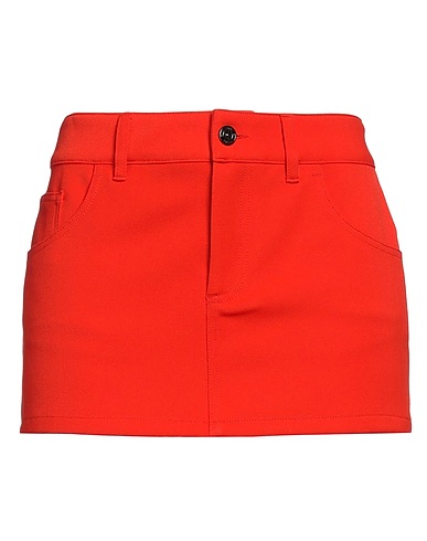 MISSONI Minigonna Rosso pomodoro 68% Poliestere, 29% Viscosa, 3% Elastan