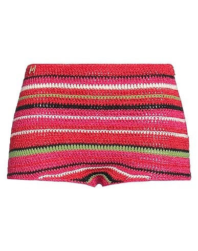 MAGDA BUTRYM Shorts & Bermuda Red 75% Cotton, 25% Viscose