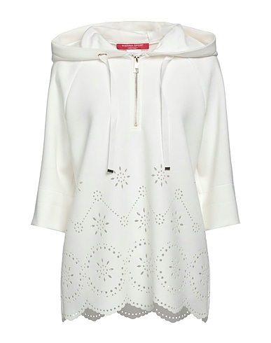 MARINA SPORT by MARINA RINALDI Felpa Bianco 80% Poliestere, 15% Viscosa, 5% Elastan