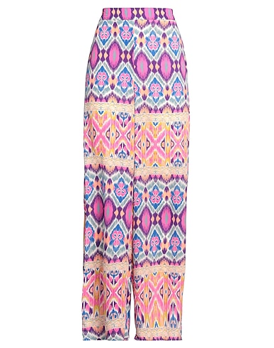 ONLY Casual trouser Fuchsia 68% Recycled polyester, 32% Polyester