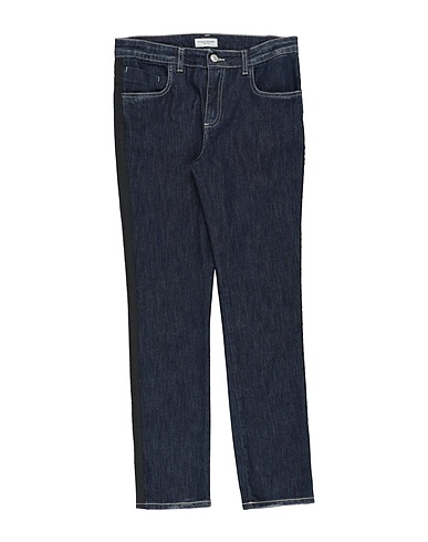 PAOLO PECORA Denim pants Blue 98% Cotton, 2% Elastane