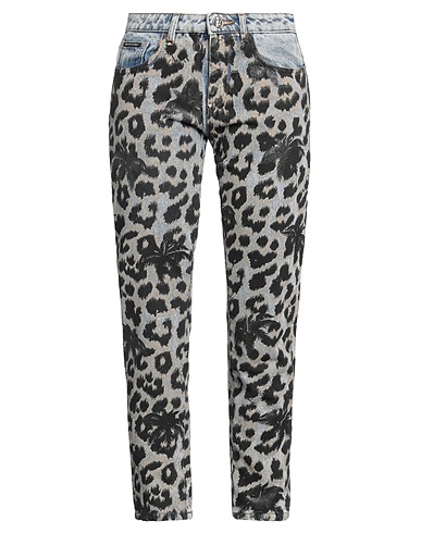 PHILIPP PLEIN Denim trousers Blue 100% Cotton