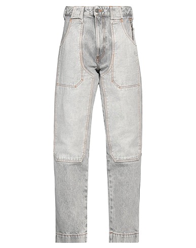 DIESEL Denim trousers Grey 100% Cotton