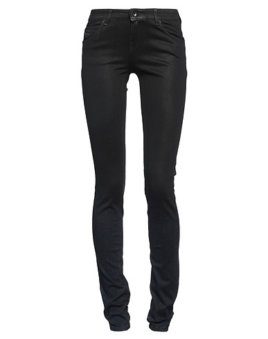 DIESEL BLACK GOLD Denim trousers Black 95% Cotton, 5% Elastane