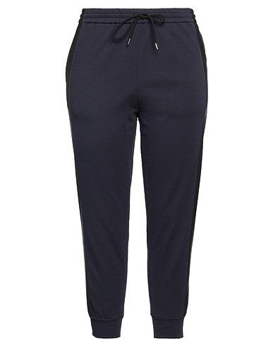 CLIPS MORE Casual trouser Midnight blue 95% Cotton, 5% Elastane, Polyester, Polyurethane