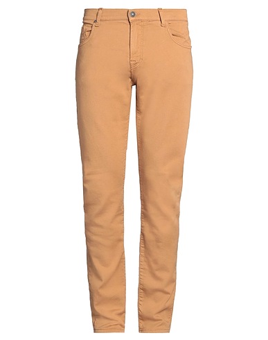 IMPERIAL Casual pants Camel 92% Cotton, 7% Polyester, 1% Elastane