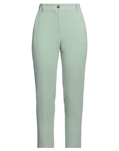 CRISTINA GAVIOLI Hosen Salbeigrün 62% Polyester, 32% Viskose, 6% Elastan