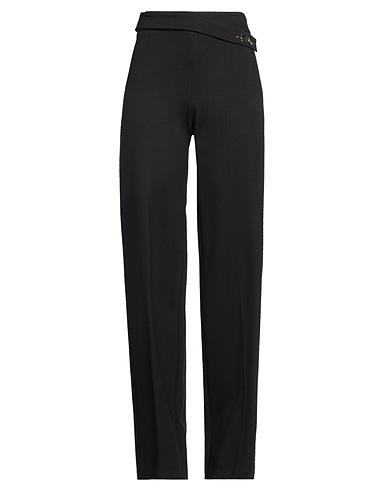 GAëLLE Paris Casual trouser Black 65% Acetate, 30% Polyamide, 5% Elastane