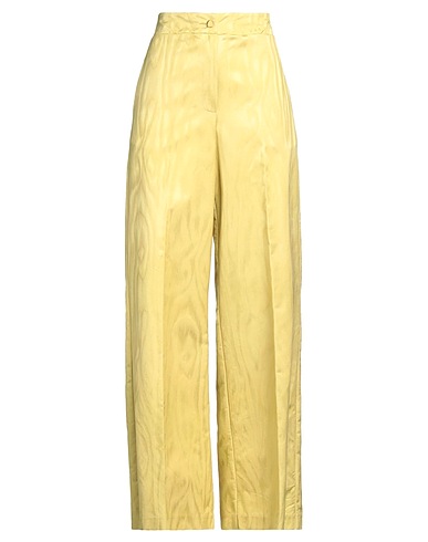 SKILLS & GENES Casual trouser Lime green 57% Cotton, 43% Viscose