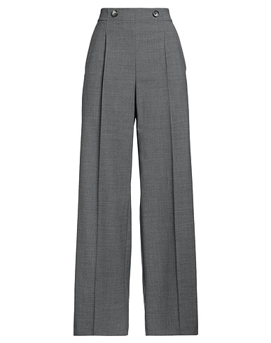 THEORY Casual pants Grey 53% Polyester, 43% Merino Wool, 4% Elastane