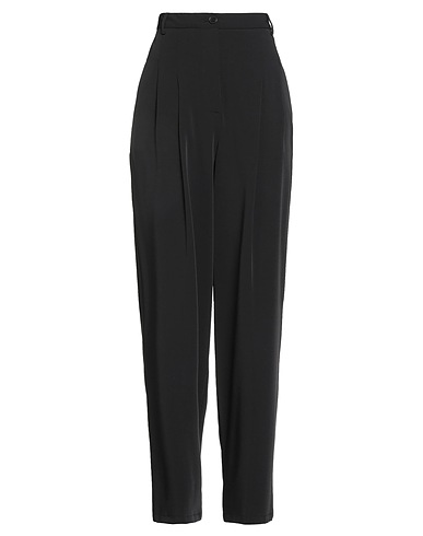 ROBERTO COLLINA Pantalone Nero 100% Lana