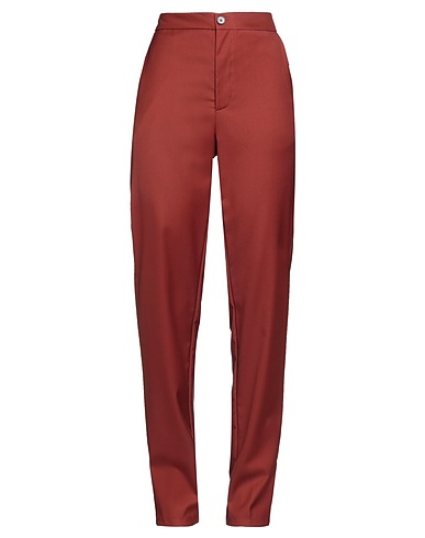 ROBERTO COLLINA Casual trouser Brown 100% Wool