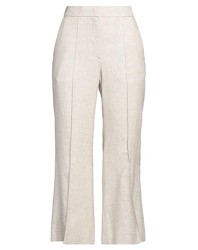 MSGM Pantalón Hueso 73% Acetato, 27% Viscosa