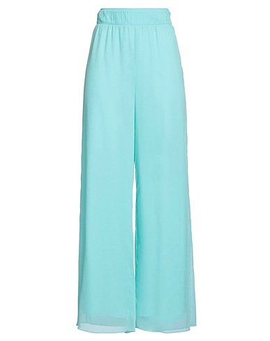 PATRIZIA PEPE Casual trouser Turquoise 100% Polyester